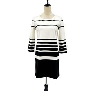 knit dress nakd NA-KD Green Rib Knitted Trumpet Sleeve Dress (SZ L)